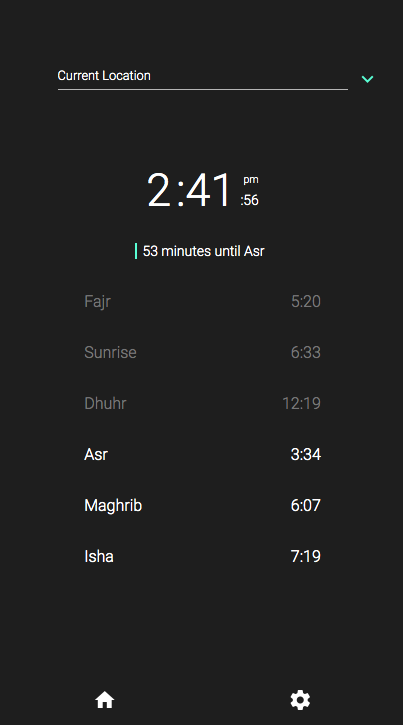 Screenshot of Falah